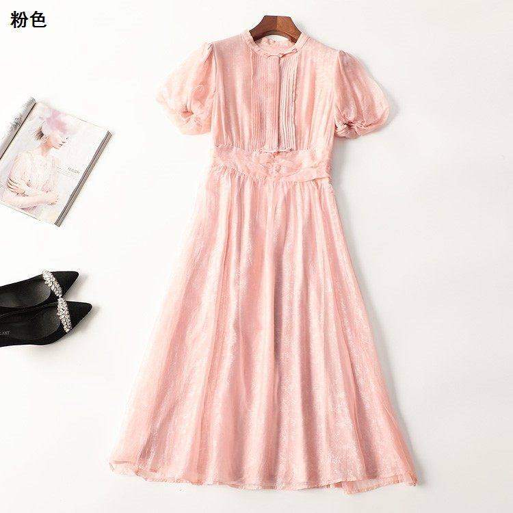 411081 夏人丝连衣裙 深圳女加长款短袖圆领,女装/女士精品,连衣裙,淘宝优惠券,粉丝福利购,淘宝优惠卷