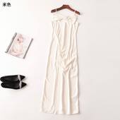 深圳女吊带裙加长款 242888 夏连衣裙