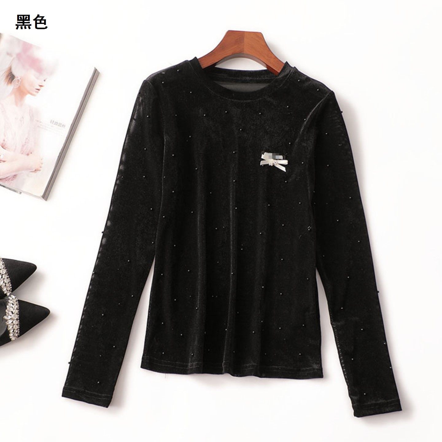 410280 秋中长款圆领长袖打底衫,女装/女士精品,T恤,淘宝优惠券,粉丝福利购,淘宝优惠卷