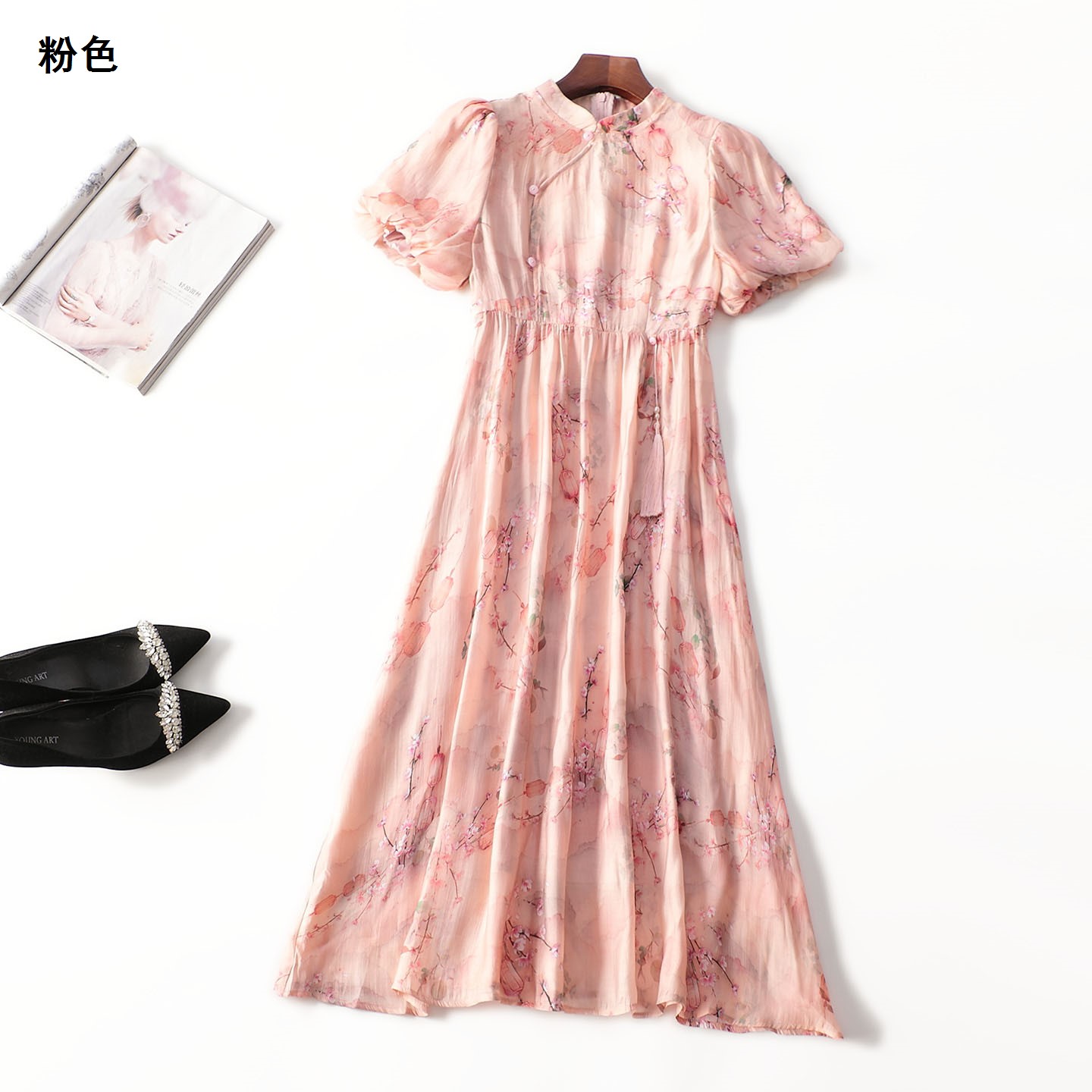 【次品】411667 连衣裙扣不同
