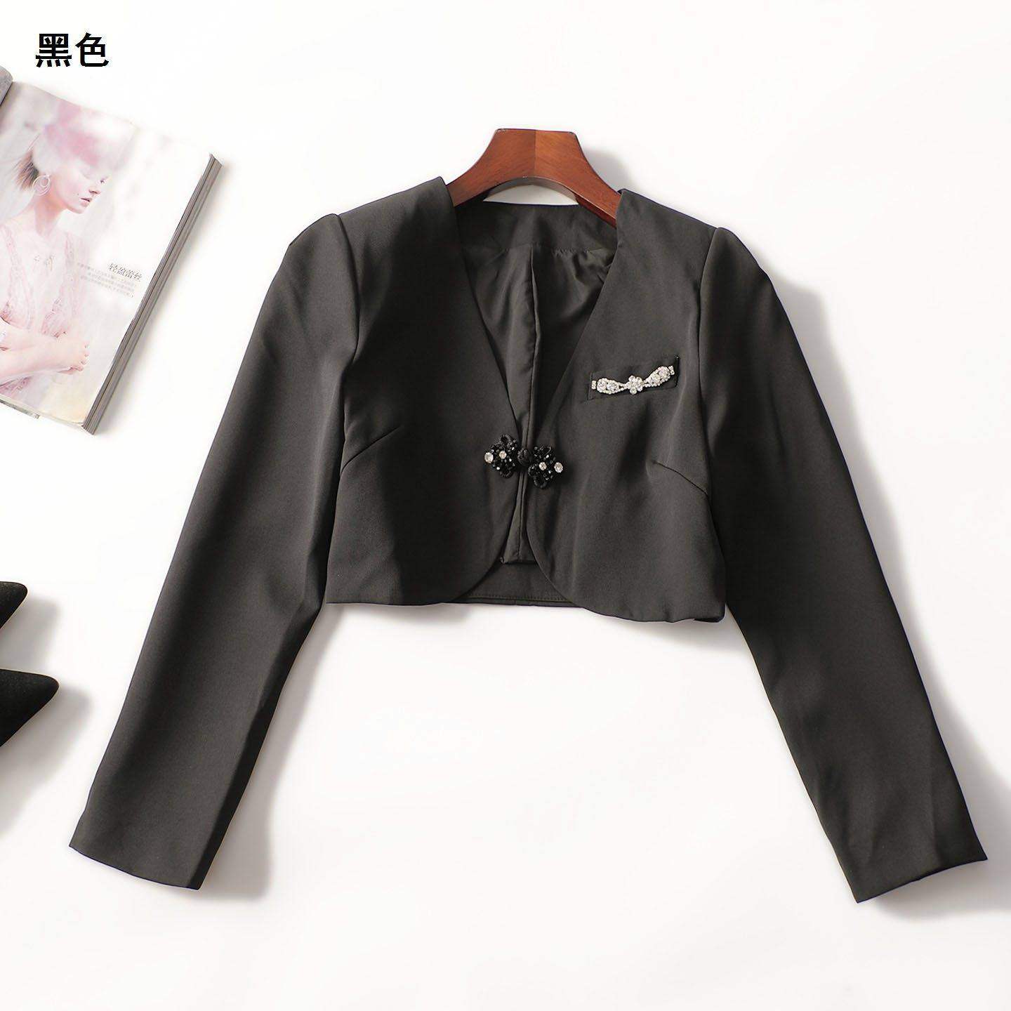 247125 秋外套 女短款长袖单扣,女装/女士精品,短外套,淘宝优惠券,粉丝福利购,淘宝优惠卷