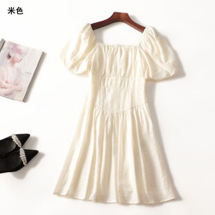 连衣裙 套头短袖 246607 夏长款