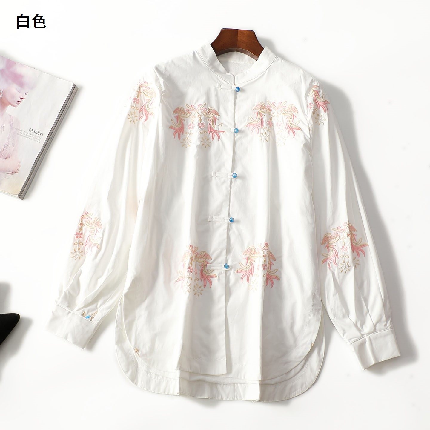 413151 冬衬衫 女加绒中长款长袖单排扣,女装/女士精品,衬衫,淘宝优惠券,粉丝福利购,淘宝优惠卷