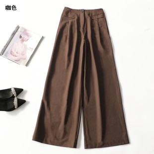 412939南油超值原创批200+高档轻奢西裤女裤长款秋长款休闲裤