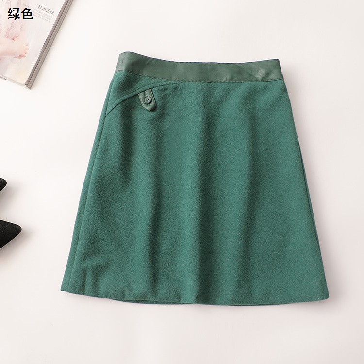 409615 秋半身裙 女短款