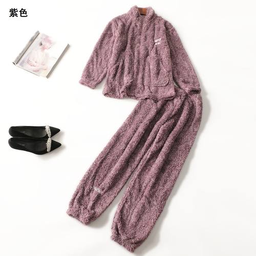 412900 冬外套裤子套装 女长款长袖拉链清仓