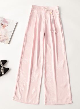 410860 秋休闲裤 女长款现货