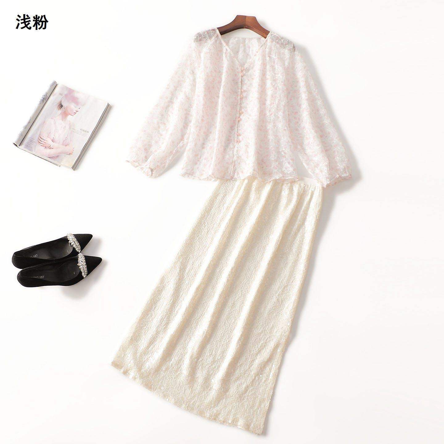 246592 秋衬衣半身裙套装 女长款长袖单排扣,女装/女士精品,时尚套装,淘宝优惠券,粉丝福利购,淘宝优惠卷