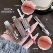 2026新款 双头唇釉持妆哑光口红唇泥不沾杯水光镜面唇油平价学生女