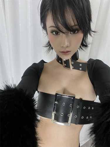 抹胸满减项圈腰带抹胸