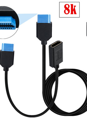 8K 2.1版HDMI塑胶连接器防磨损防刮花防静电专用数码设备测试线