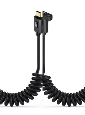 弹簧usb5type-c带耳朵螺丝固定面板延长线16K60HZ雷电多功能240W