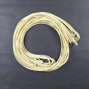 凯夫拉空竹线美国杜邦丝1.5mm八股编织线方形单双空竹通用抖绳