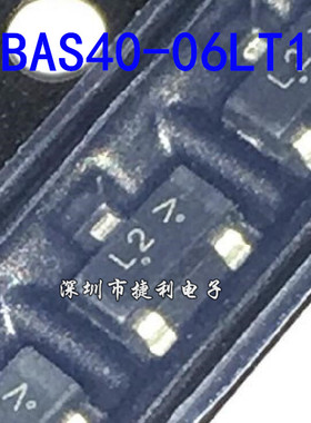 20只LBAS40-06LT1G丝印L2贴片SOT-23全新肖特基二极管40V120mA
