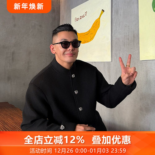 三重门纯手工盘扣复古