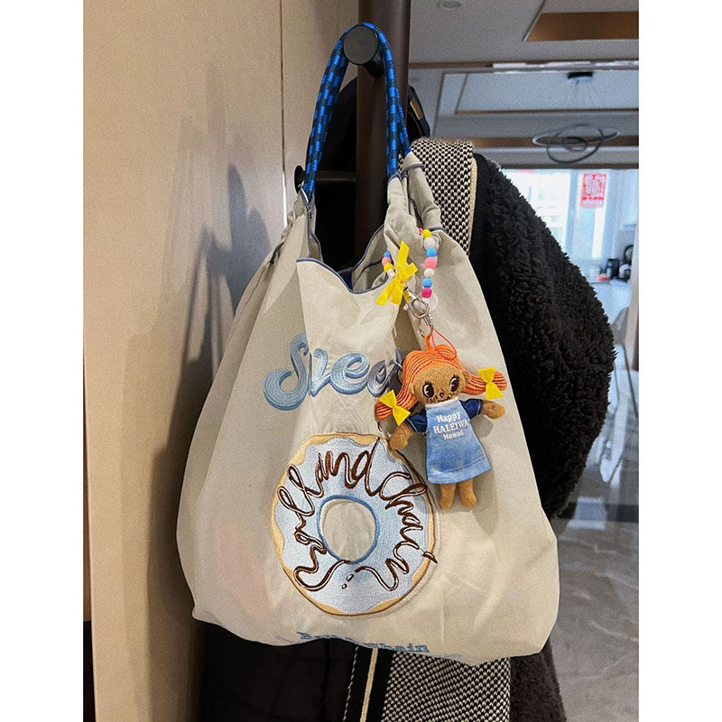 self-control solar system A small minority Bag doughnut Embroidery Bags Shopping bag Cloth bag ball chain Inclined shoulder bagin the Leather/Lady bags/Men's bag, Ms. bags  category - from Buy2taobao.com to provide professional Taobao agent buy service