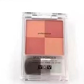 vov薇欧薇温柔蜜桃奶茶色腮红 4色胭脂化妆品