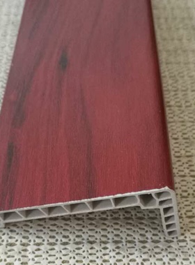 PVC门套线木塑包边线半包线门套线窗套线10根起发价格不包邮