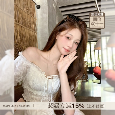 【小白花】100苎麻法式小上衣