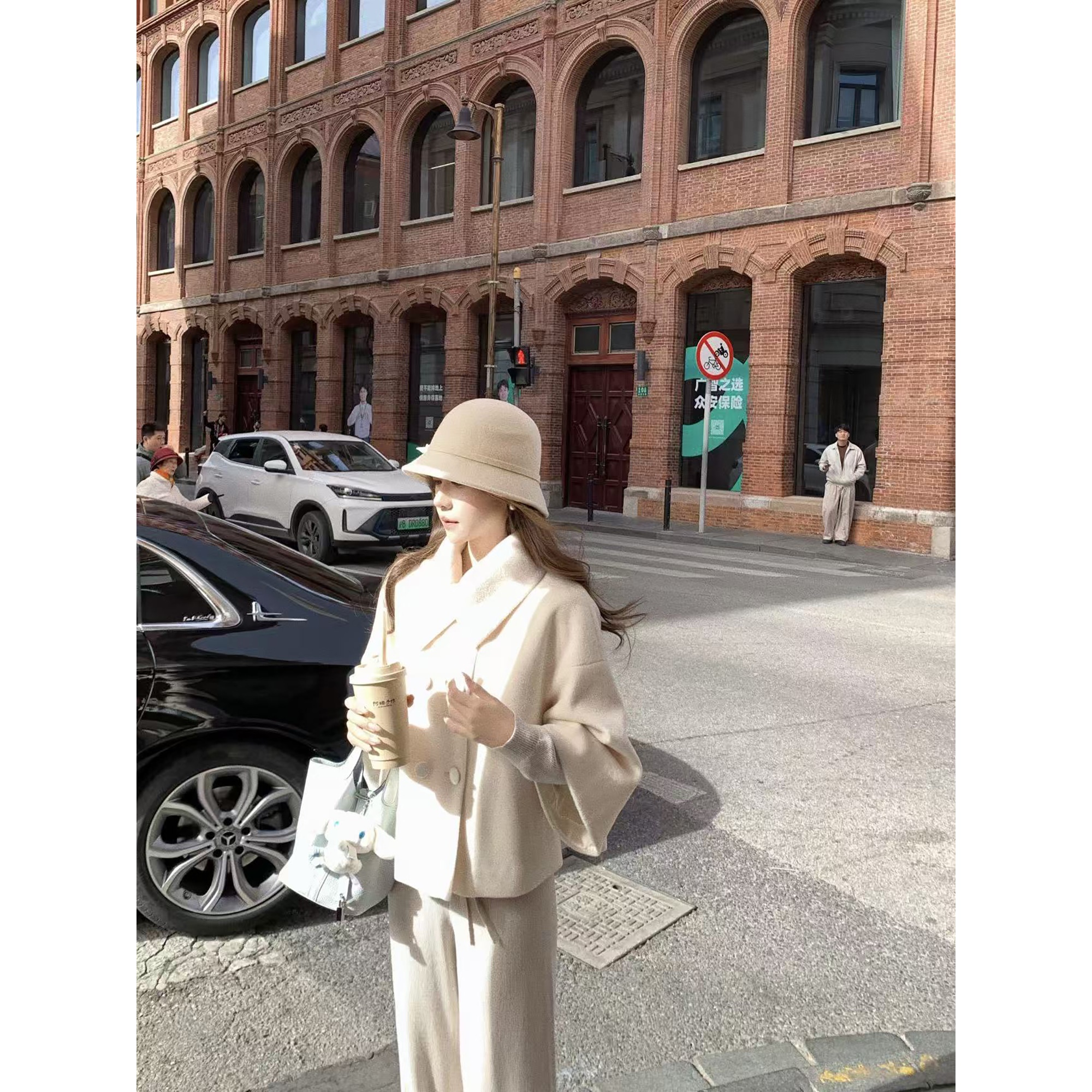 【清冷疏离】长袖毛呢外套