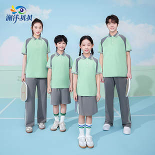 江西新款赣州市统一校服小学生夏季短袖初中春秋装高中冬装阔腿裤