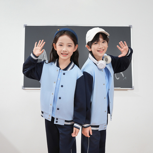 南昌市统一校服小学生秋款套装南昌校服夏装班服新式冬装冲锋衣