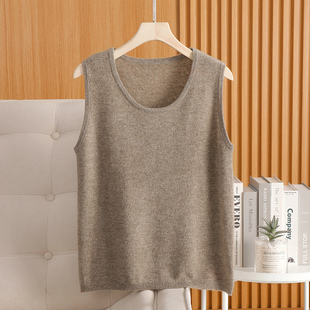 YD8804 低圆领净面打底背心YC 美丽奴100%纯羊毛