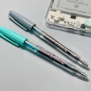 现货日本派通ANTERIQUE联名pentel国誉kokuyo按动彩色速干中性笔