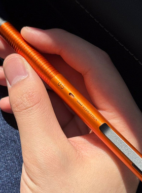 日本UNI三菱KURU TOGA限定橙色金属自动铅笔M5-KH黑科技旋转活动