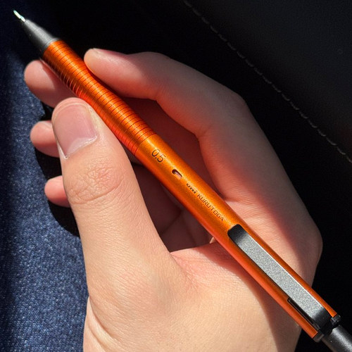 UNI三菱限定橙色自动铅笔M5-KH