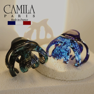 进口现货章小蕙Camila Paris复古抓夹章鱼夹南瓜夹加宽多发量