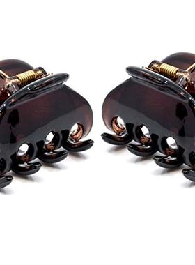 法国进口章小蕙Camila Paris卡蜜拉醋酸发夹琥珀色法式抓夹中小号