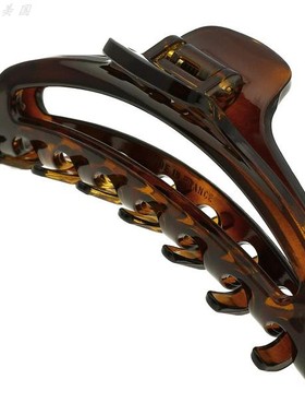 现货章小蕙Camila Paris卡蜜拉法国玳瑁色丸子头后脑勺抓夹88mm