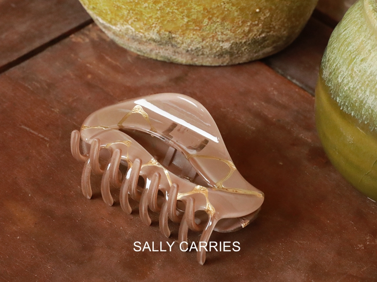 caravan抓夹玳瑁色法式复古优雅