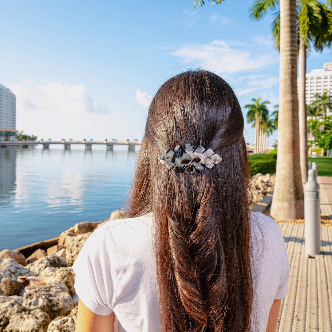 章小蕙手工法式风弹簧夹进口现货