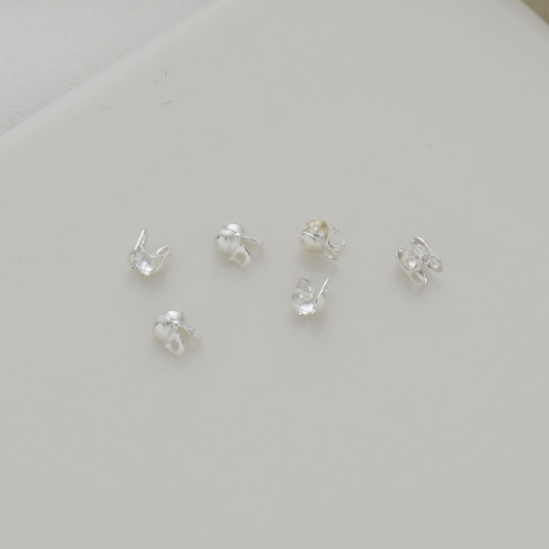 银色保色贝壳侧面扣收尾扣diy