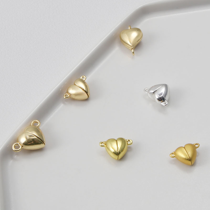 爱心磁铁扣手链项链收尾