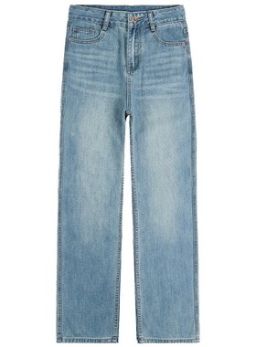 【UUS-书婷专享】加绒直筒牛仔裤