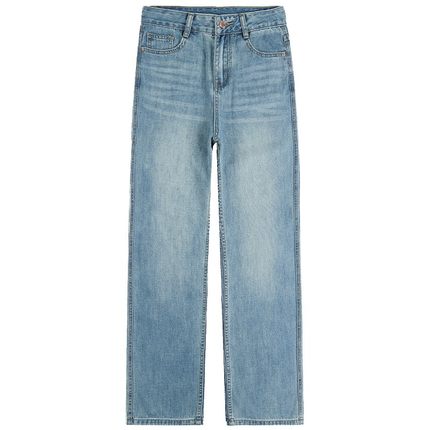 【UUS-书婷专享】加绒直筒牛仔裤