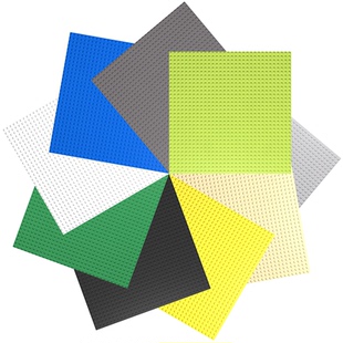 MOC国产小颗粒积木 兼容乐高 双面底板 32x32颗粒 25.6x25.6cm