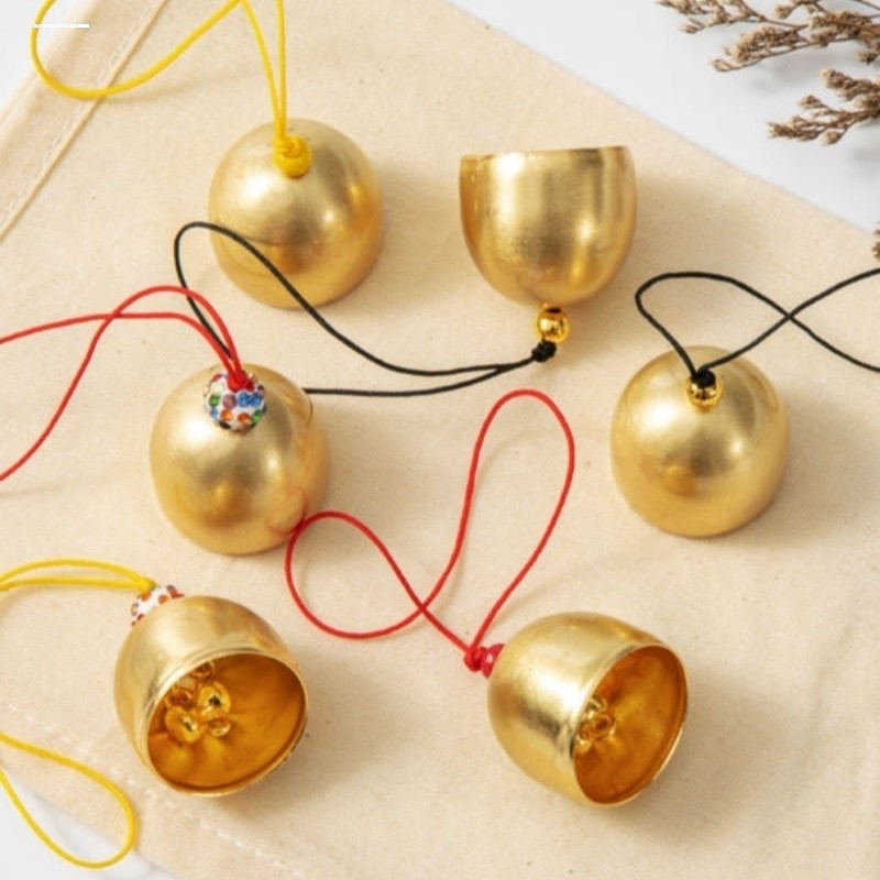 风铃及配件   铃铛永生花配件 金属小铃铛风铃diy材料圣诞铃铛