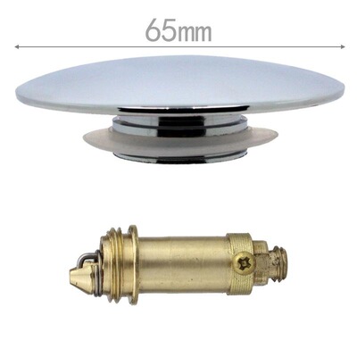 玻璃盆下水器配件弹跳面板下水器