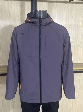 金利来GY男装棉服秋冬季保暖常规连帽外套CQS112002-46