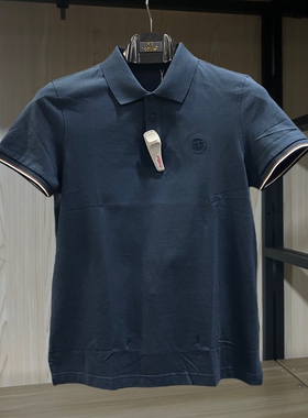 金利来男装T恤夏款修身纯棉翻领休闲短袖MTS22121415-65