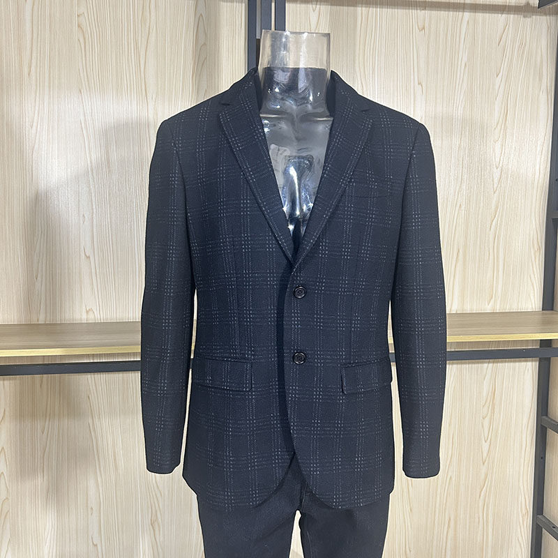 【1折促销】金利来男装外套秋冬季含羊毛修身西服MZD21261704-99