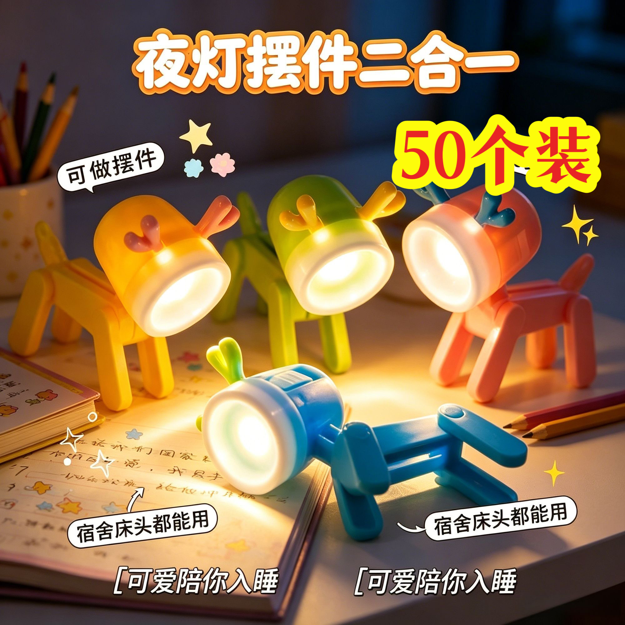创意手办礼品DIY儿童小夜灯礼物