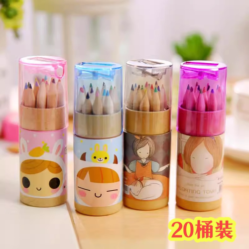卡通12色彩铅儿童创意礼物