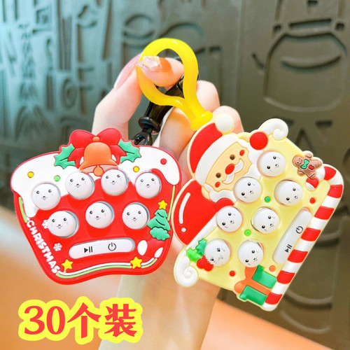 圣诞节打地鼠趣味小礼品活动玩具