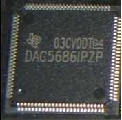 DAC5686IPZP TLC1543CFNR TLV3702IDGK TPS77815PWP