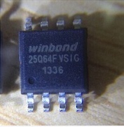存储器 W25Q64 W25Q64FVSIG 64MBit 8MB闪存 SOP-8 IC 芯片